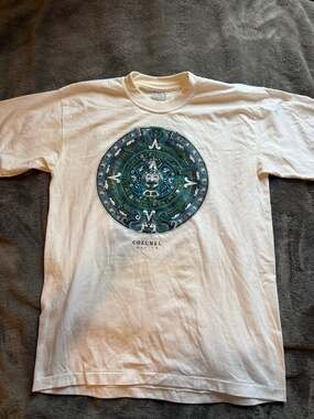 Vintage Cozumel Mexico Mayan Aztec Calendar Graphic T-Shirt